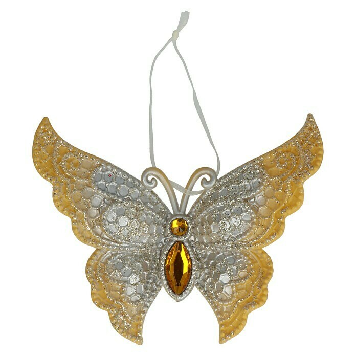 Kurt S. Adler Christbaumschmuck Schmetterling (Gold, Kunststoff, 1 Stk.) | BAUHAUS