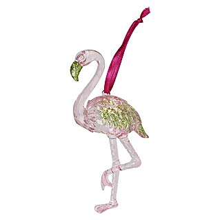 Kurt S. Adler Christbaumschmuck Flamingo  (Rosa, Kunststoff, 1 Stk.)