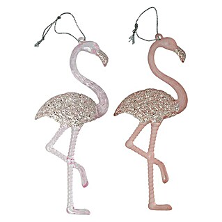 Kurt S. Adler Christbaumschmuck Flamingo (Rosa, Kunststoff, 1 Stk.)