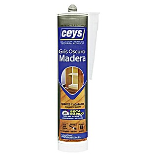 Ceys Sellador para madera cartucho (Gris oscuro, 280 ml)