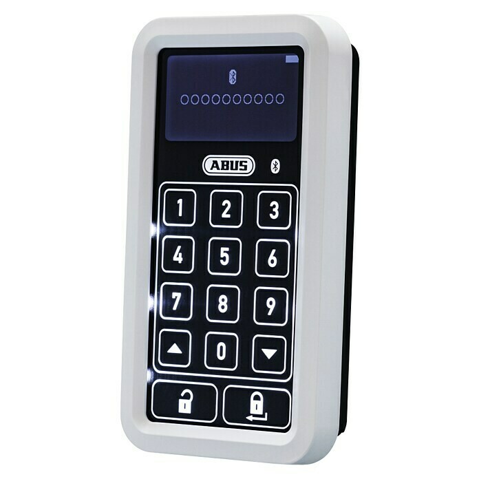 Abus HomeTec Pro Funk-Tastatur CFT 3100WL x B x H: 29 x 78 x 142 mm, Passend für: Abus HomeTec Pro Funk-Türschlossantrieb CFA3100, Weiß Front View