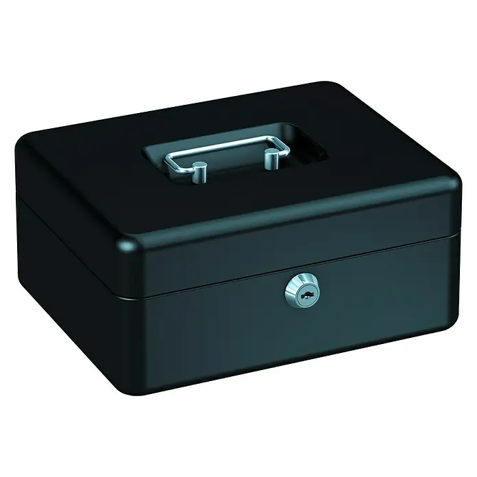 Basi Geldkassette GK10L x B x H: 20 x 16 x 9 cm, Schwarz