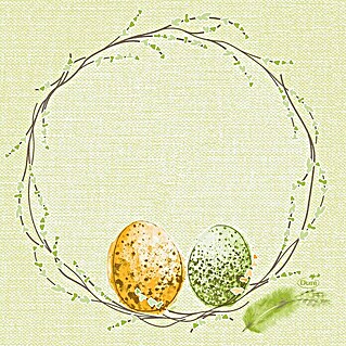 Duni Serviette (20 Stk., 33 x 33 cm, Easter Pasture)