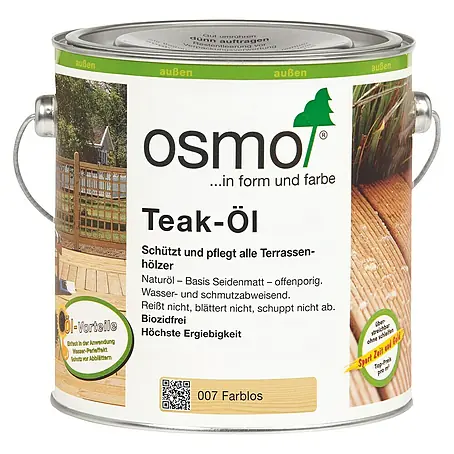 Osmo  Teak-Öl Seidenmatt 007