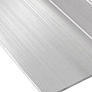 Perfil angular para mampara (L x An x Al: 200 x 4 x 2 cm, Aluminio, Cromo)