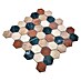 Mozaik pločica Hexagon Mix MOS HXN RND 