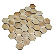 Mosaikfliese Hexagon CTR HX31CM (32,5 x 28,1 cm, Beige, Matt)