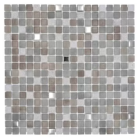 Mosaikfliese Quadrat Crystal Mix LOPE 04AN