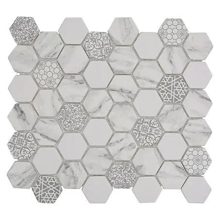 Mosaikfliese Hexagon Mix EMILY HX65