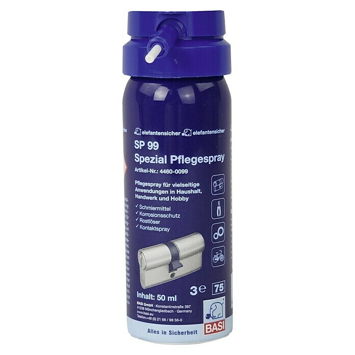 Basi Pflegespray50 ml Front View