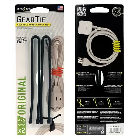 Nite Ize  Bridas para cables Gear Tie
