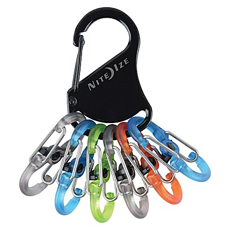 Nite Ize Karabinerhaken KeyRack (L x B: 12 x 2 mm, Edelstahl)
