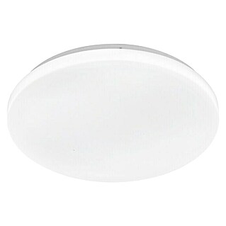 Eglo LED-Deckenleuchte rund Pogliola (15 W, Ø x H: 31 x 5,5 cm, Weiß, Warmweiß)