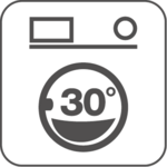 Waschbar 30°C
