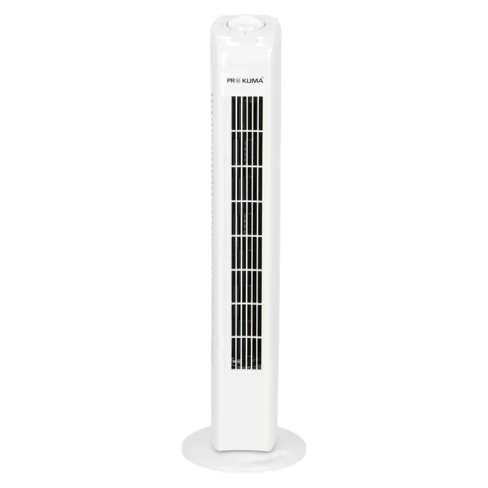 Proklima Turmventilator - Weiß, Höhe: 78 cm, 45 W