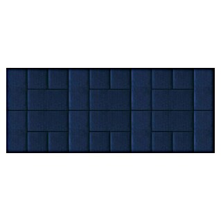 Fllow Tapicería decorativa de pared Set Velvet A2 (300 x 120 cm, Azul)