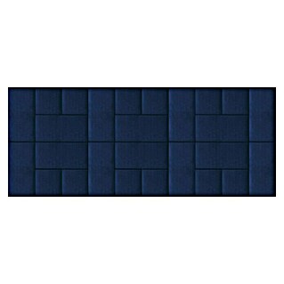 Fllow Deko-Wandpolster Set Velvet A2 (300 x 120 cm, Blau)