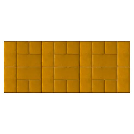 Fllow  Wandpolster-Set Velvet A2