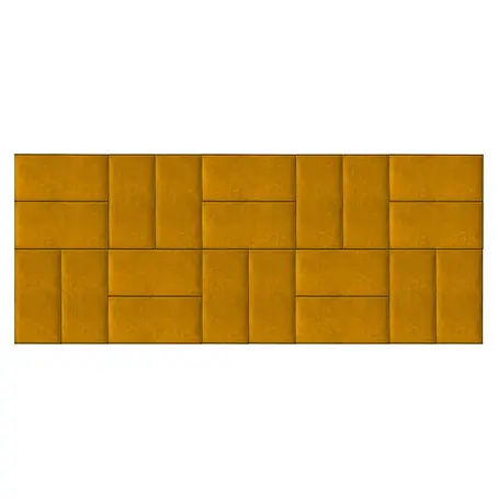 Fllow  Wandpolster-Set Velvet A3