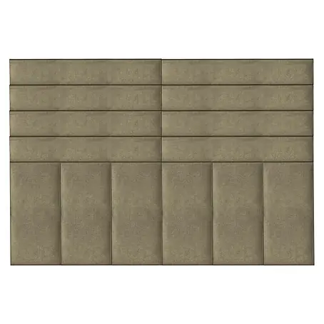 Fllow  Wandpolster-Set Velvet B2