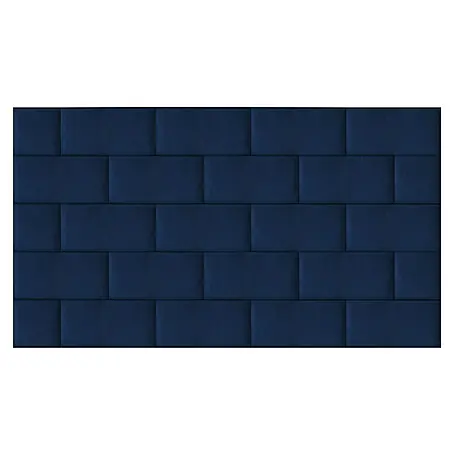 Fllow  Wandpolster-Set Velvet A1