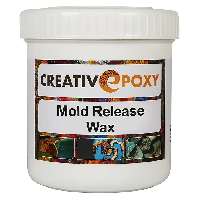 CreativEpoxy Formtrennmittel Mold Release Wax - 150 g - Dose mit Creative Epoxy Formtrennmittelwachs, ideal zur einfachen Entformung von Epoxidharzprojekten. Perfekt für glatte Oberflächen.