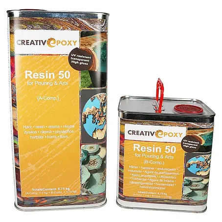 CreativEpoxy  Gießharz Resin 50 A+B