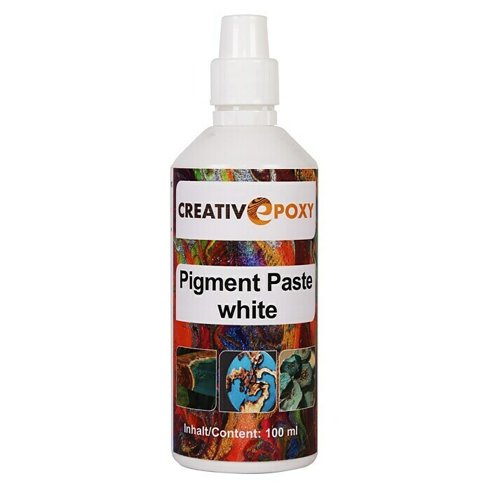 CreativEpoxy PigmentpasteWhite, 100 g Front View