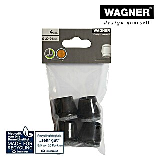Wagner System Endkappen (Passend für: Rohrdurchmesser 20 - 24 mm, 4 Stk.)