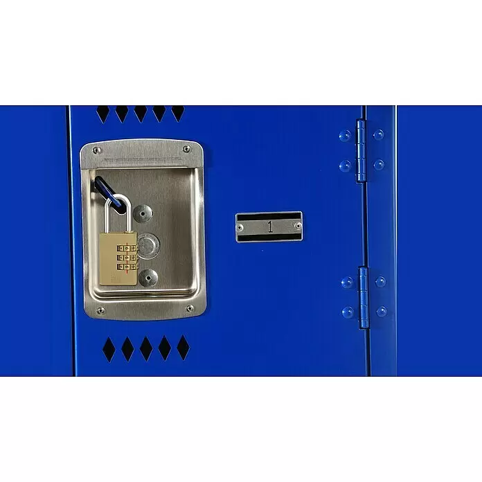 Basi Zahlenschloss VHS 622L x B: 40 x 27 mm, Bügelstärke: 5 mm, Messing