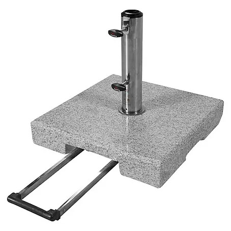 Doppler Active Granitschirmständer Trolley