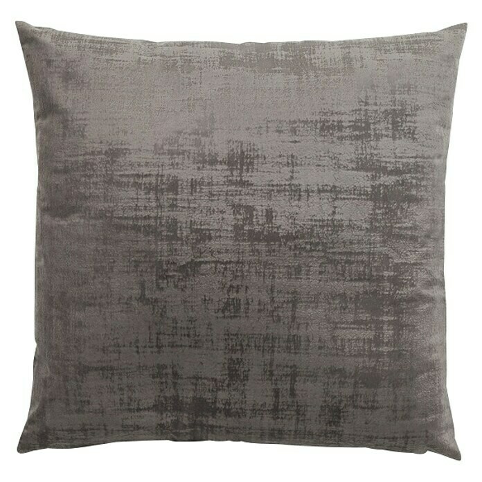 Kissen Vintage Velvet (Charcoal Grey, 50 x 50 cm, 100 % Polyester) | BAUHAUS