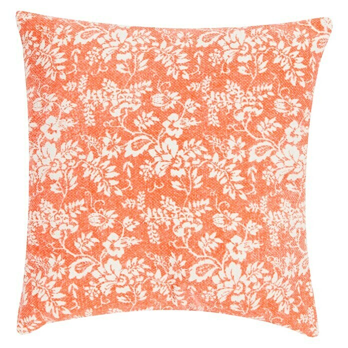 Kissen Flower Garden (Orange, 45 x 45 cm, 100 % Baumwolle) | BAUHAUS