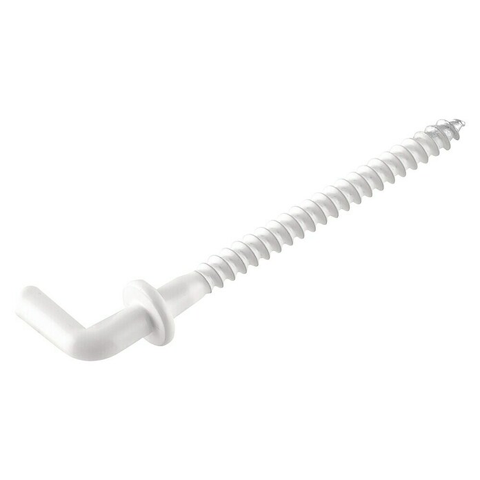 Suki Alcayata lisa plastificada (Ø x L: 5,6 x 68 mm, Plastificado, Número de componentes: 4 ud.) | BAUHAUS