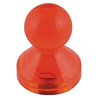 Suki Imán plastificado Cone (Diámetro: 21 mm, Redonda, Rojo)