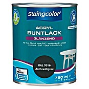 swingcolor Pisani lak  (Antracitno siva, 750 ml, Sijaj) | 5961 - Acryl Hochglanzlacke farbig | HADL - Lacke | HAD - Farben | HA - Farben | H - Innendeko/Farben | BAUHAUS