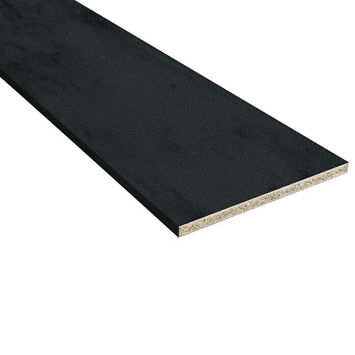 CUCINE Küchenarbeitsplatte nach Maß (Black RM, Max. Zuschnittsmaß: 365 x 63,5 cm, Stärke: 3,8 cm)