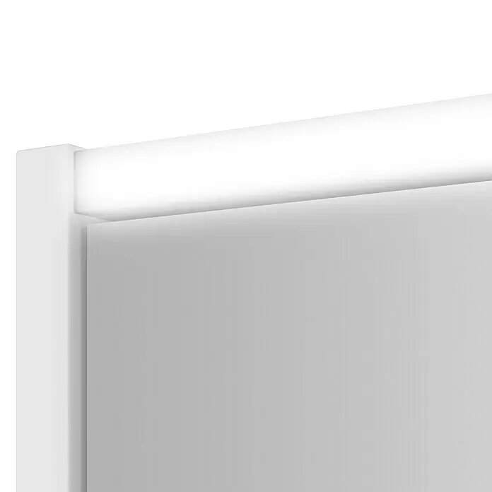 Jokey LED-Spiegelschrank Batu - B x H: 100 x 70,8 cm, Holz, Weiß - Detailaufnahme
