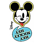 Komar Dekosticker Hey Mickey Hey XXL (B x H: 127 x 200 cm) | BAUHAUS