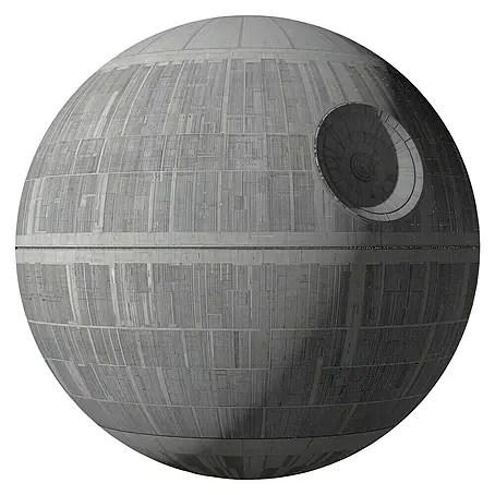 Komar Star Wars Dekosticker Death Star XXL