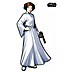 Komar Star Wars Dekosticker Princess Leia XXL 