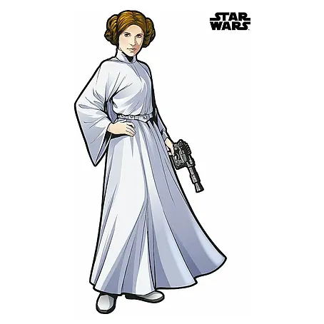 Komar Star Wars Dekosticker Princess Leia XXL