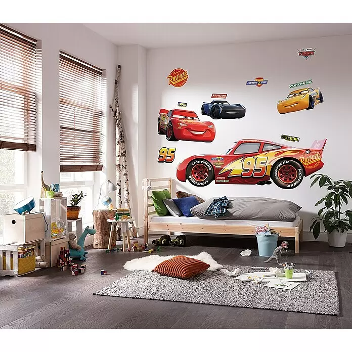 Komar Dekosticker Cars XXL - B x H: 127 x 200 cm - Stimmungsaufnahme