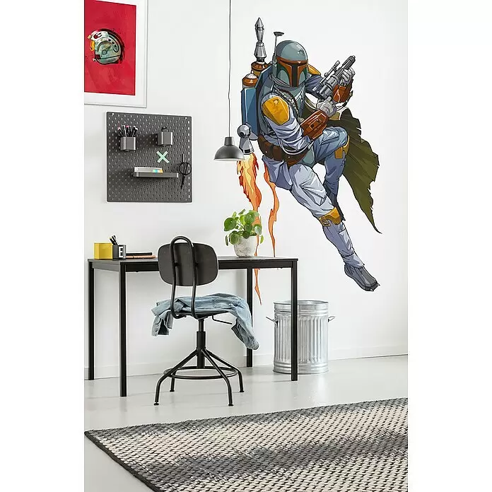Komar Star Wars Dekosticker Boba Fett XXL - B x H: 127 x 200 cm - Stimmungsaufnahme