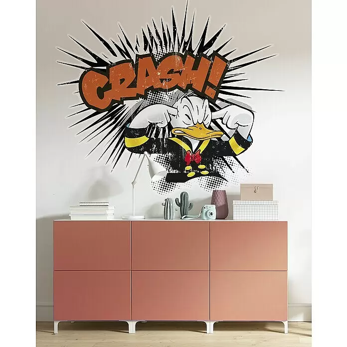 Komar Dekosticker Donald Crash XXL - B x H: 127 x 160 cm - Stimmungsaufnahme