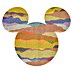 Komar Dots Fototapete rund Mickey Head Vista 