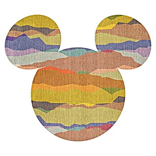 Komar Dots Fototapete rund Mickey Head Vista (127 cm, Selbstklebend)