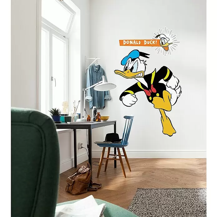 Komar Dekosticker Donald Angry XXL - B x H: 127 x 200 cm - Stimmungsaufnahme