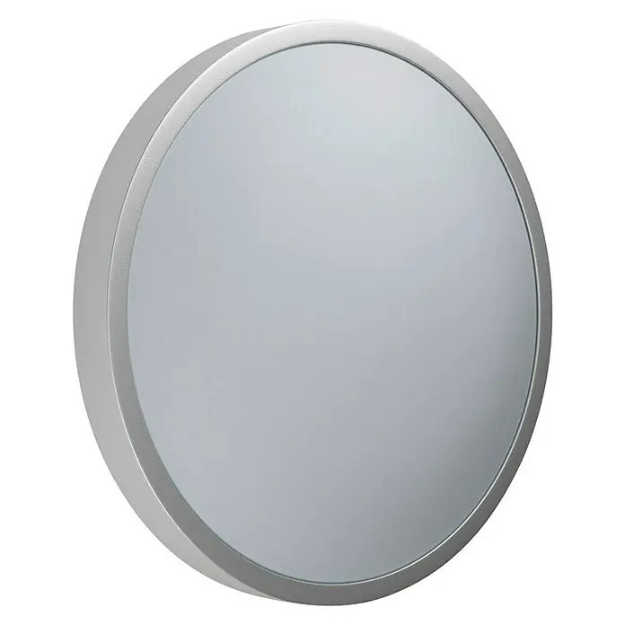 Ledvance LED-Deckenleuchte rund Silara - 16 W, Ø x H: 300 x 85 mm, Silber, Weiß, Neutralweiß - Runde Wandleuchte mit silbernem Rahmen. Elegantes Design für moderne Innenräume, bietet ein blendfreies, gleichmäßiges Licht.