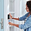 Ring Türklingel mit Kamera Video Doorbell Wired (Bronze, 1.920 x 1.080 Pixel (Full HD), 2,24 x 4,57 x 10,1 cm, Smarte Steuerung: Ring App) | BAUHAUS